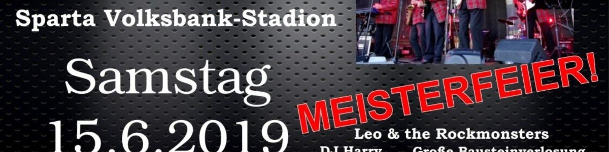 Meisterfeier & Sparta Sommerfest